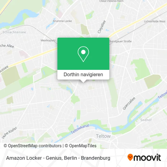 Amazon Locker - Genius Karte
