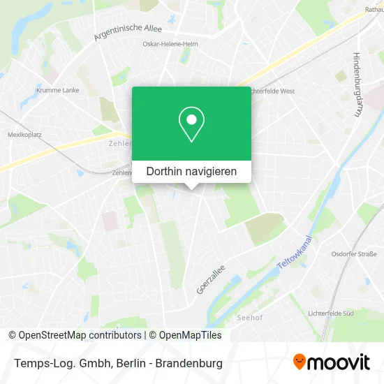 Temps-Log. Gmbh Karte