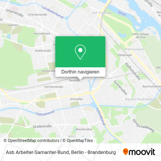 Asb Arbeiter-Samariter-Bund Karte