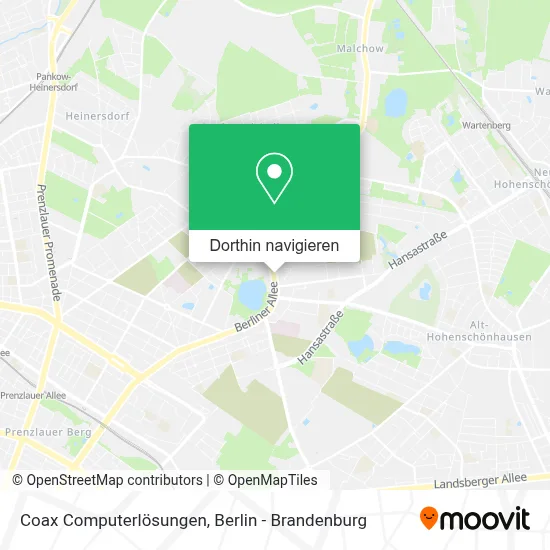 Coax Computerlösungen Karte