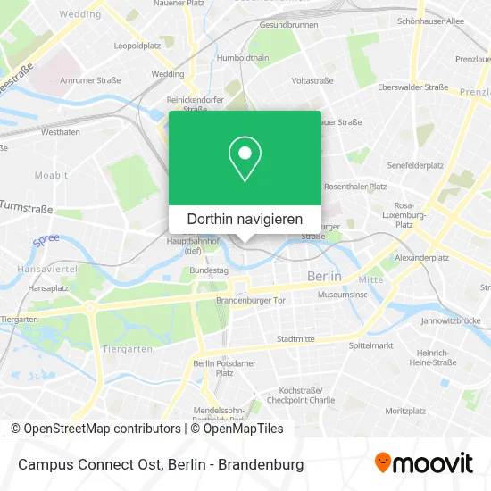 Campus Connect Ost Karte