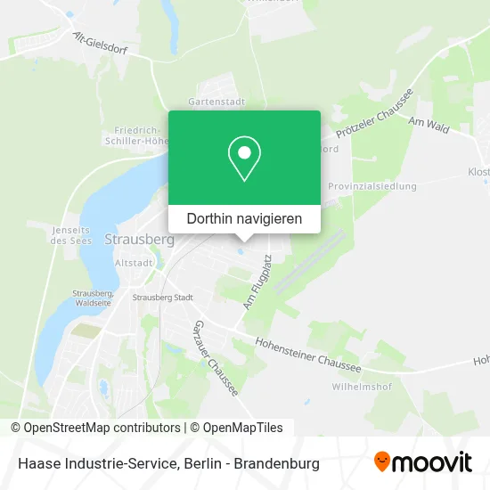 Haase Industrie-Service Karte