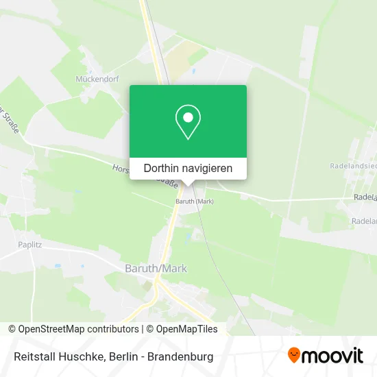 Reitstall Huschke Karte