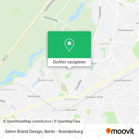 Sehm Brand Design Karte