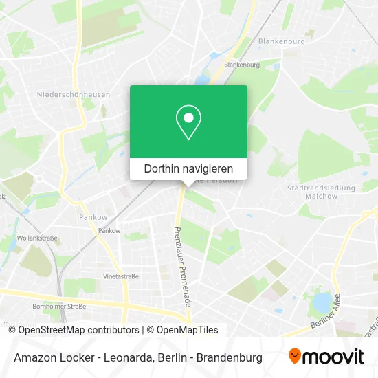 Amazon Locker - Leonarda Karte