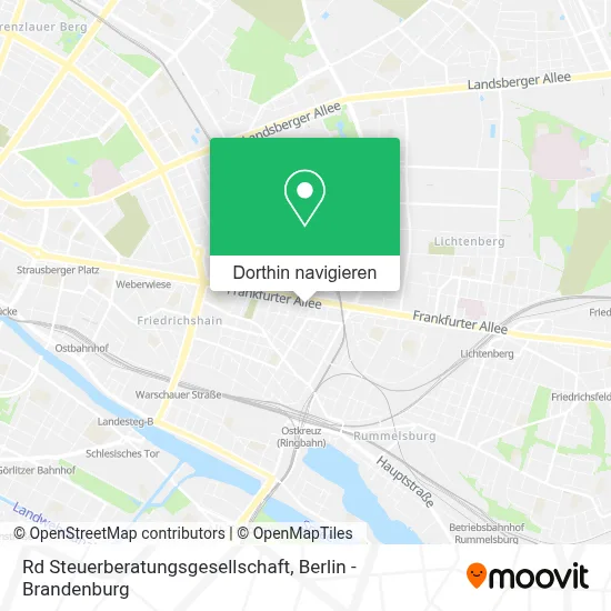 Rd Steuerberatungsgesellschaft Karte