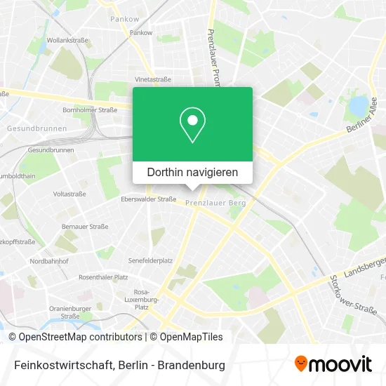 Feinkostwirtschaft Karte