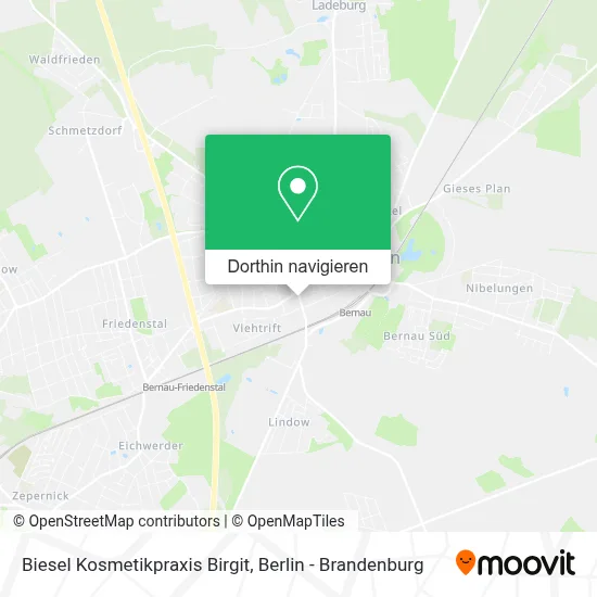 Biesel Kosmetikpraxis Birgit Karte