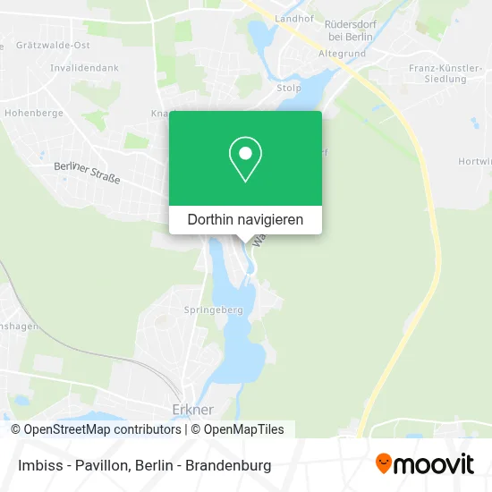 Imbiss - Pavillon Karte