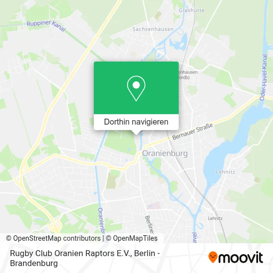 Rugby Club Oranien Raptors E.V. Karte