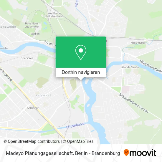 Madeyo Planungsgesellschaft Karte