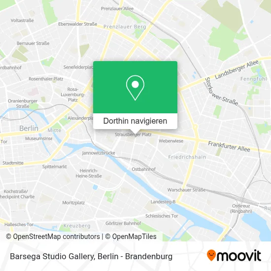 Barsega Studio Gallery Karte