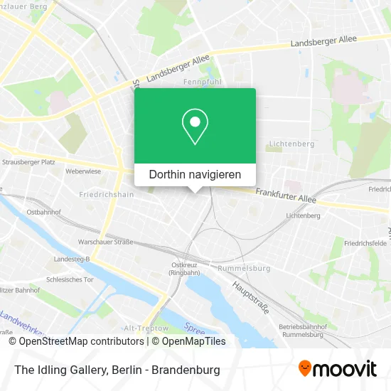 The Idling Gallery Karte