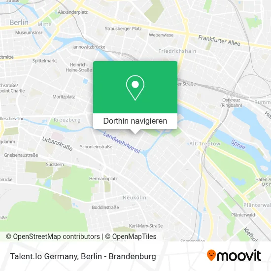Talent.Io Germany Karte