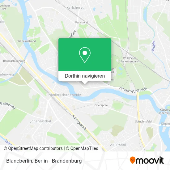 Blancberlin Karte