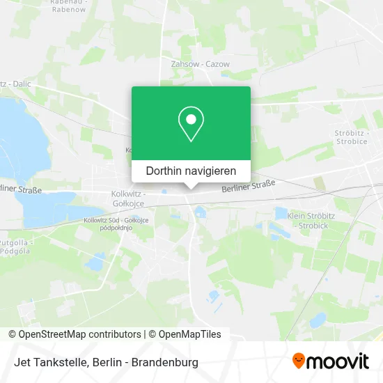Jet Tankstelle Karte