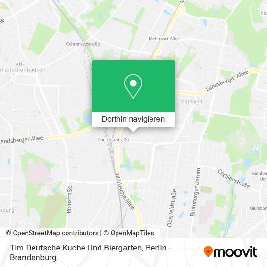 Tim Deutsche Kuche Und Biergarten Karte