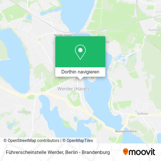 Führerscheinstelle Werder Karte