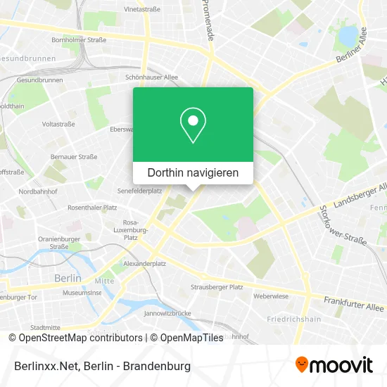 Berlinxx.Net Karte