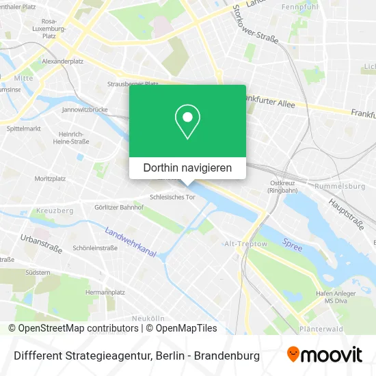 Diffferent Strategieagentur Karte