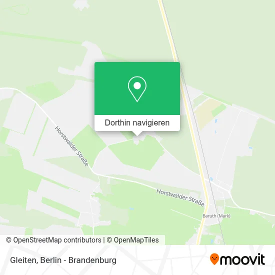 Gleiten Karte