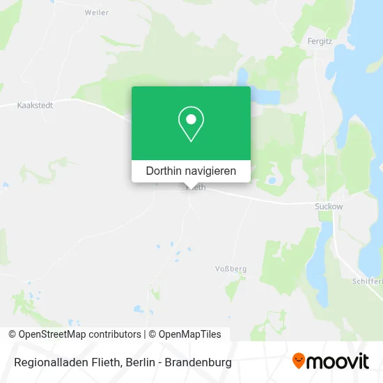 Regionalladen Flieth Karte