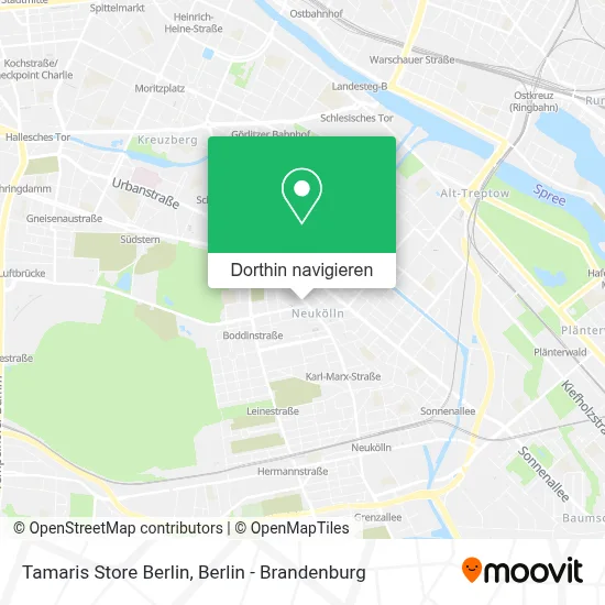 Tamaris Store Berlin Karte