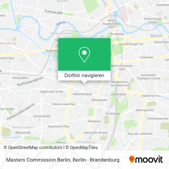 Masters Commission Berlin Karte