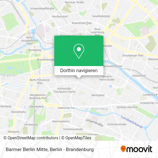 Barmer Berlin Mitte Karte