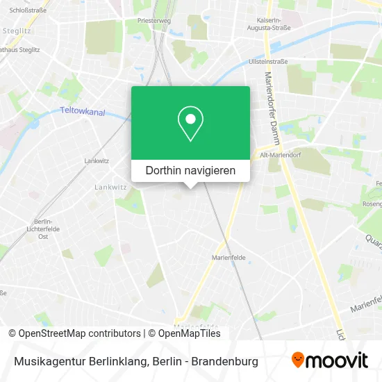 Musikagentur Berlinklang Karte