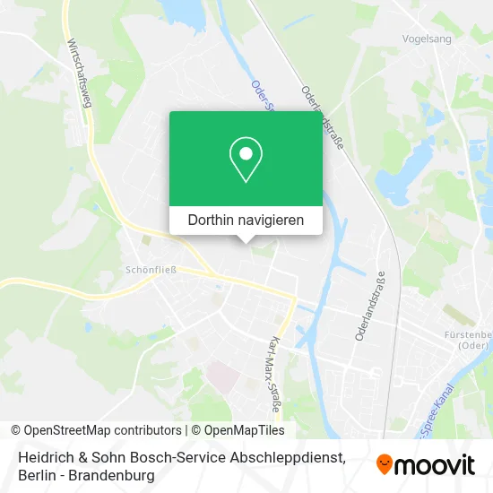 Heidrich & Sohn Bosch-Service Abschleppdienst Karte