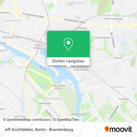 Aff Architekten Karte