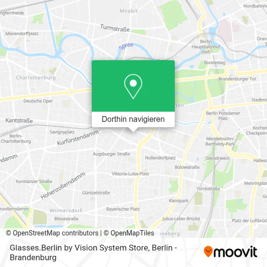 Glasses.Berlin by Vision System Store Karte