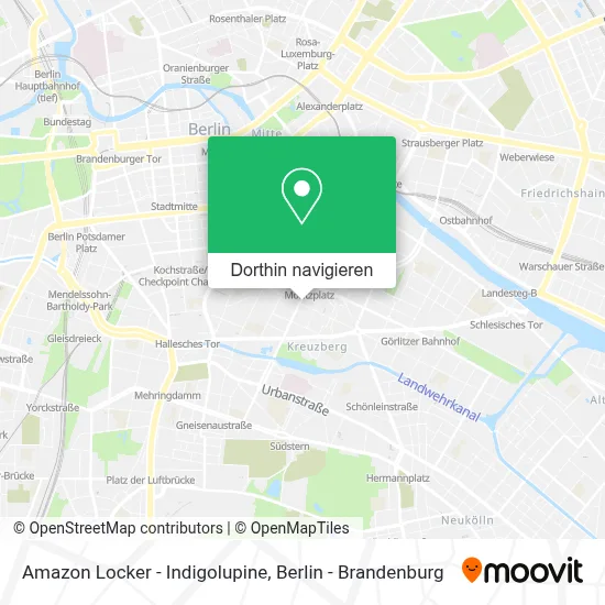 Amazon Locker - Indigolupine Karte