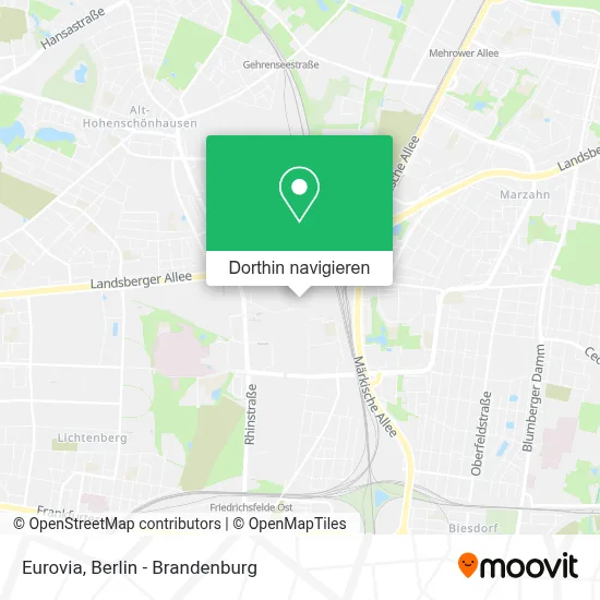 Eurovia Karte