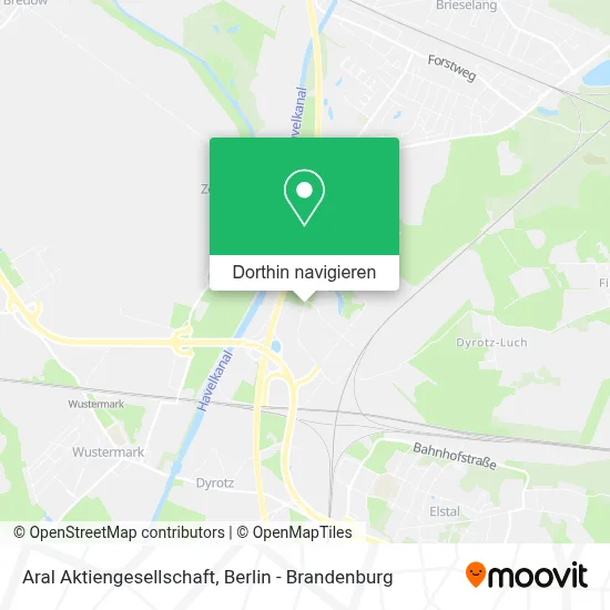 Aral Aktiengesellschaft Karte