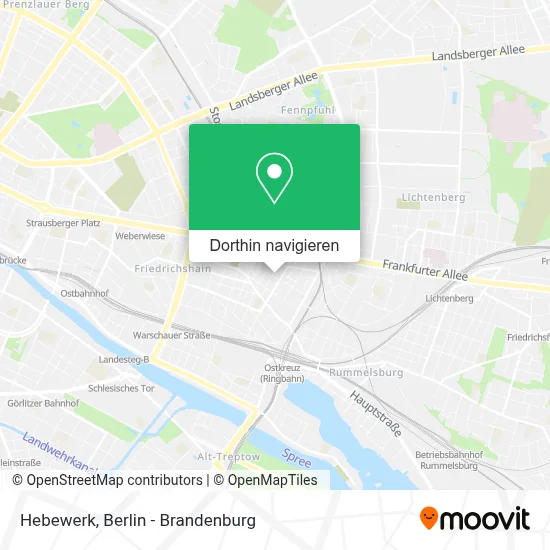Hebewerk Karte