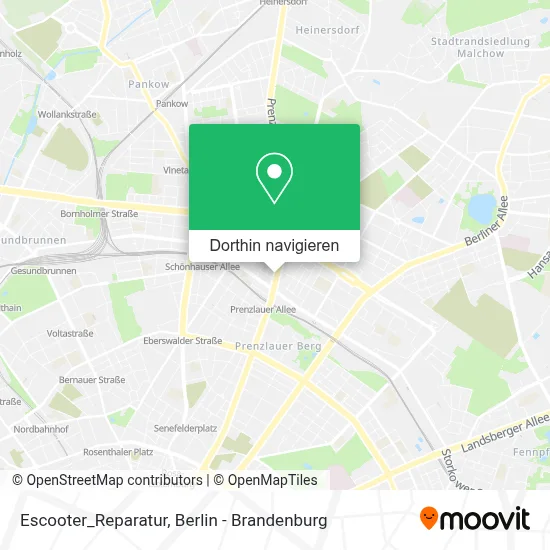 Escooter_Reparatur Karte