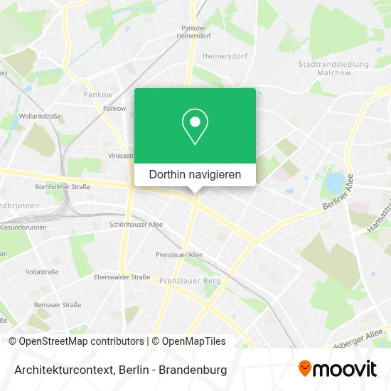 Architekturcontext Karte