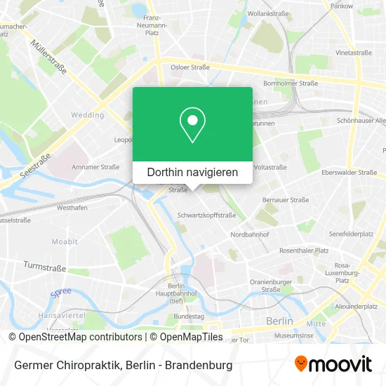 Germer Chiropraktik Karte