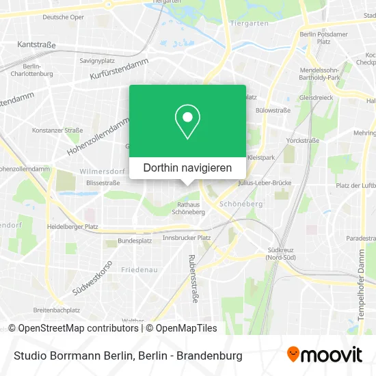 Studio Borrmann Berlin Karte