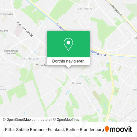 Ritter Sabine Barbara - Feinkost Karte