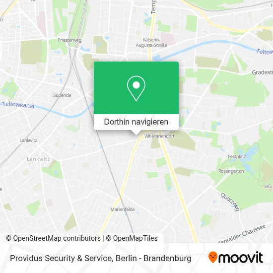 Providus Security & Service Karte