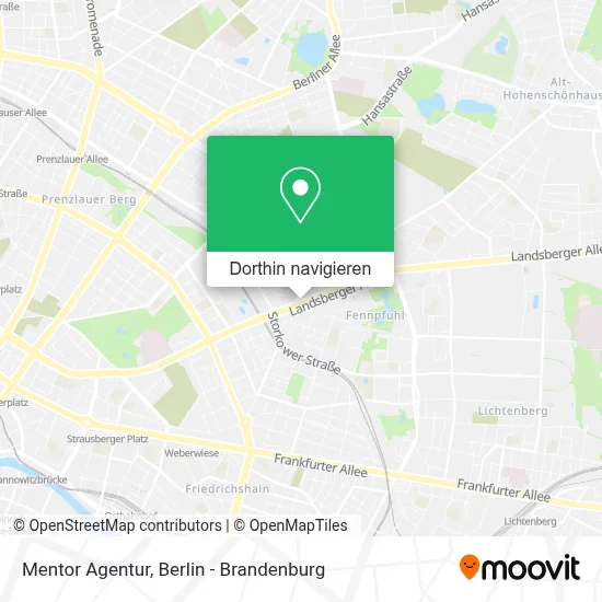 Mentor Agentur Karte