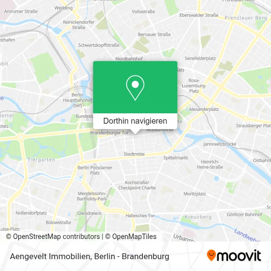 Aengevelt Immobilien Karte