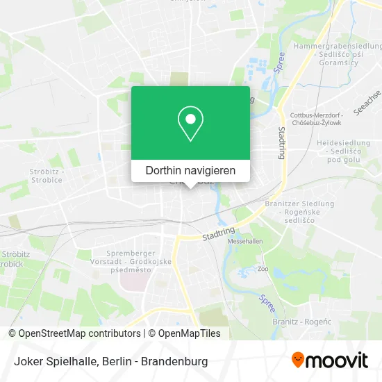 Joker Spielhalle Karte