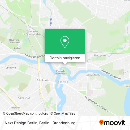 Next Design Berlin Karte