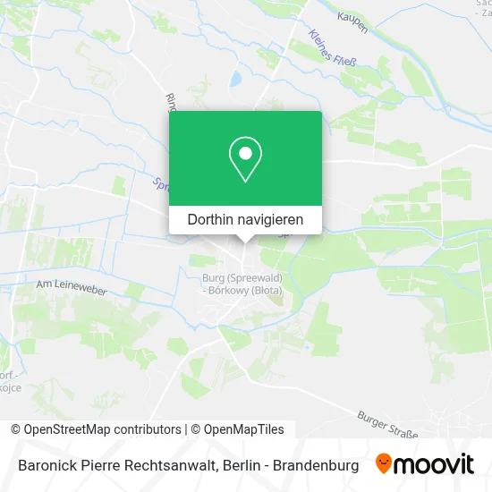 Baronick Pierre Rechtsanwalt Karte