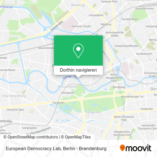 European Democracy Lab Karte