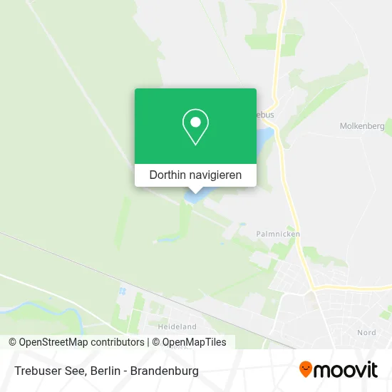 Trebuser See Karte
